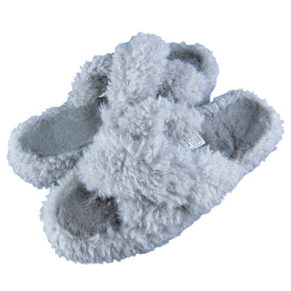 Bearpaw Slippers Brielle Women's‎ X-Band Faux Fur Slip On Brown Size 9-10